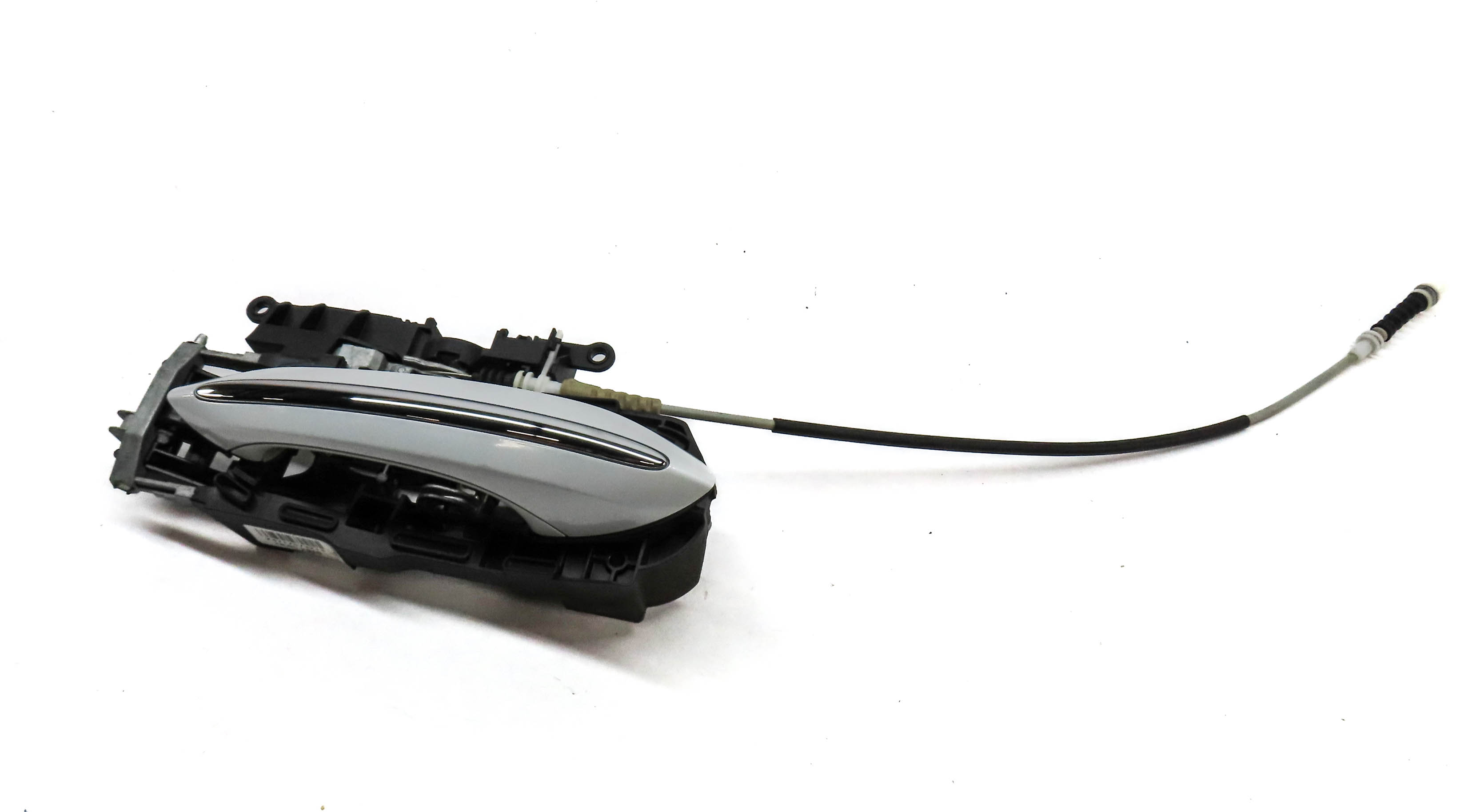 09-15 BMW 740i 750i 760i (F01 F02 F04) RIGHT FRONT EXTERIOR DOOR HANDLE (White) — exact item pictured